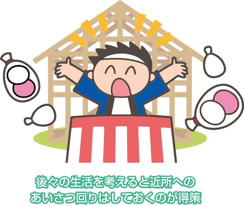 後々の生活を考えると近所へのあいさつ回りはしておくのが得策