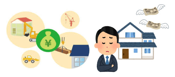 二世帯住宅の完全分離型:デメリット