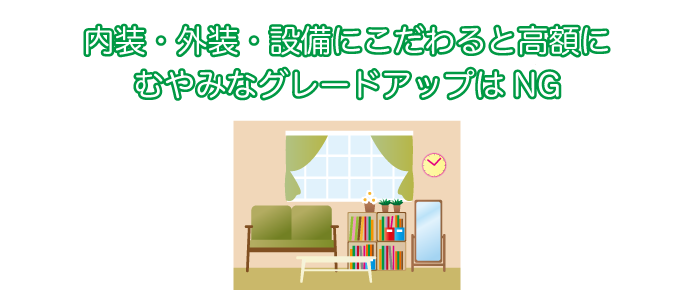 家の内外装・設備の仕様