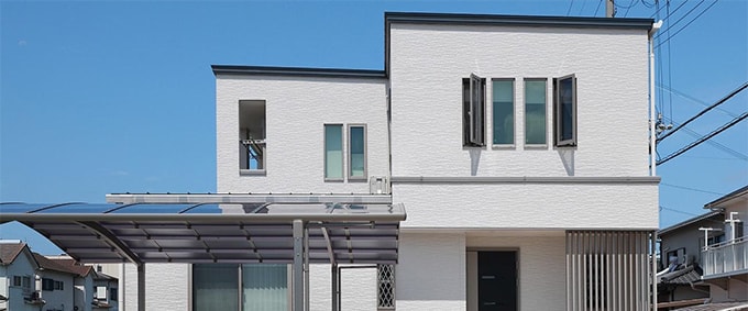 タマホームの外観の実例 S様邸 1,850万円