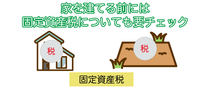 家を建てる前には固定資産税についても要チェック