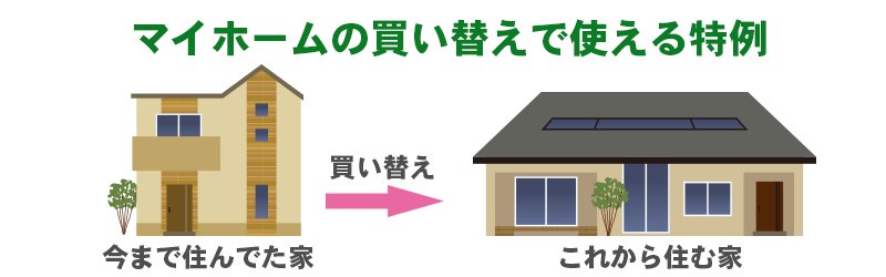 マイホームの買い替えで使える特例