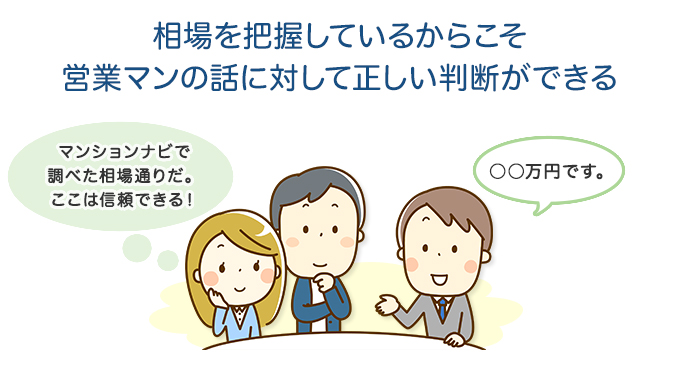 信頼できる不動産会社を見極められる