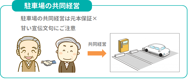駐車場共同経営で元本保証は有り得るのか？