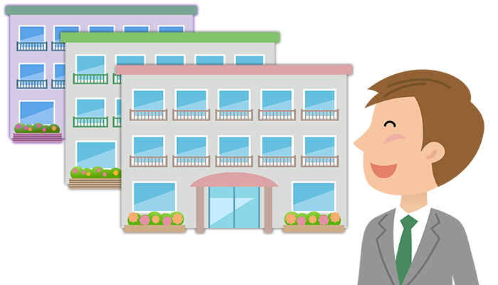 数多くの物件を見る人