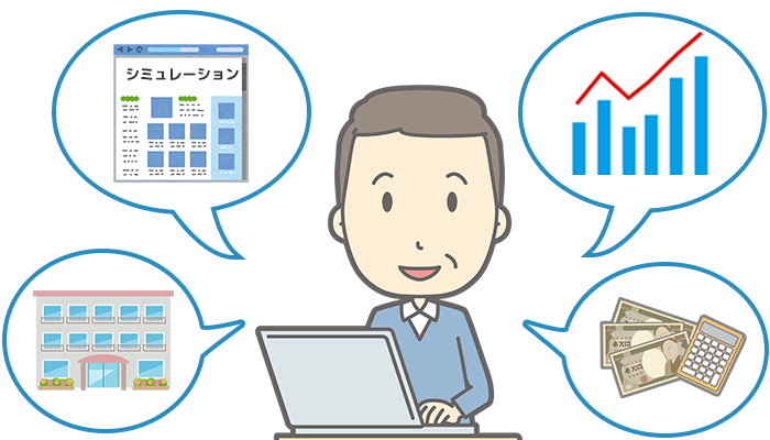 資金援助の団体とコンタクトを取る、資金繰りのシュミュレーションを作る