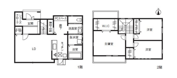 タマホームの間取り実例