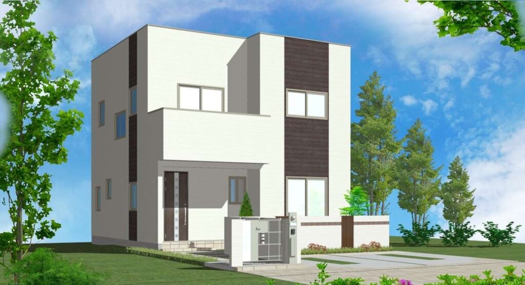 キャンディハウスの外観実例1