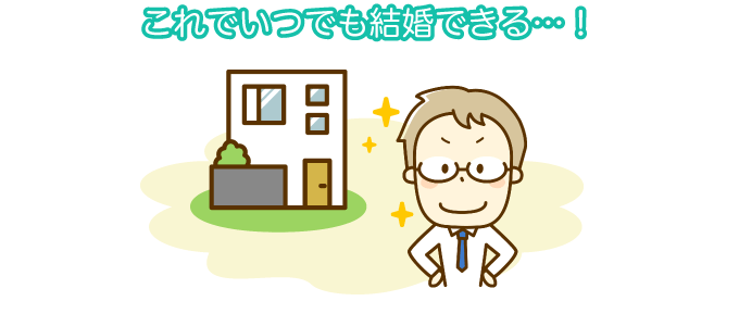 これでいつでも結婚できる…！