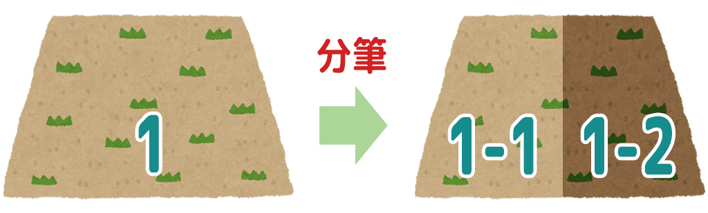 分筆（土地分割）はしてもいいか？