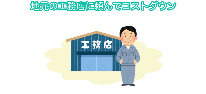 地元工務店だからこその格安ローコスト住宅