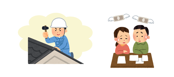 アンケート結果：メンテナンス代などの維持費がかかる