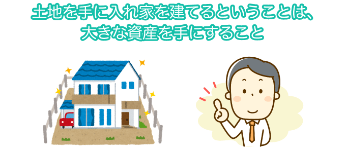 アンケート結果：土地という資産を残すことができた