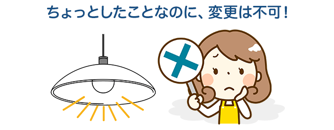 申請後の変更ができない