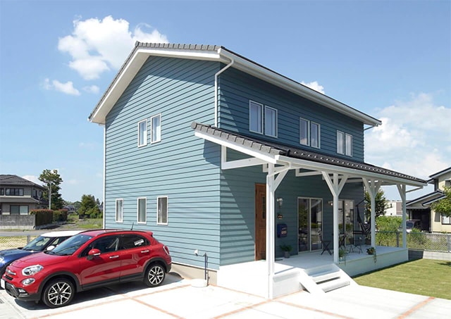 外観デザインの例：カルフォルニアスタイル