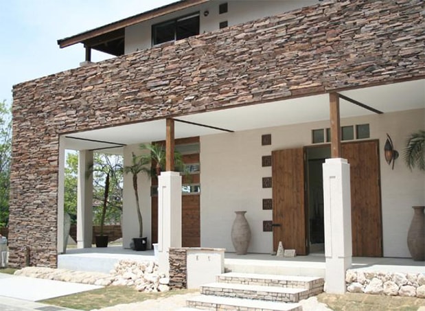 外観デザインの例：アジアン