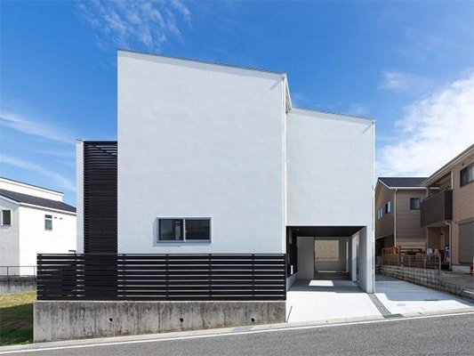 屋根の種類：片流れ屋根