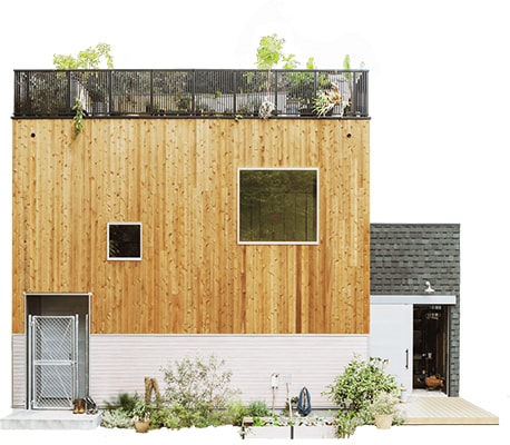 デザイン住宅をあつかうローコスト住宅会社：ゼロキューブ