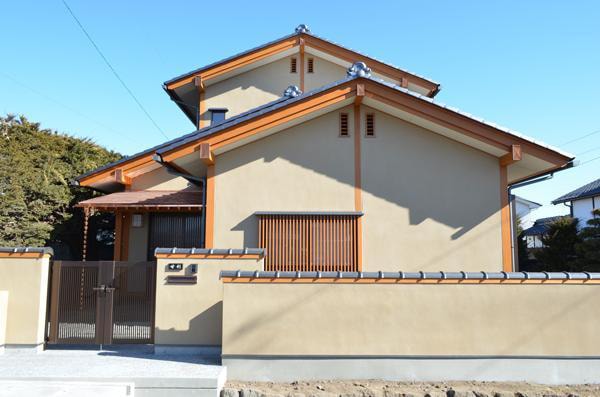 外観デザインの例：和風