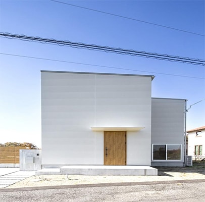 北玄関や西玄関の場合の例