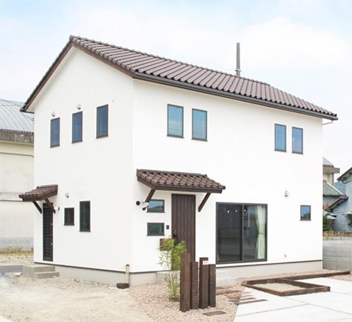 外観デザインの例：ナチュラル