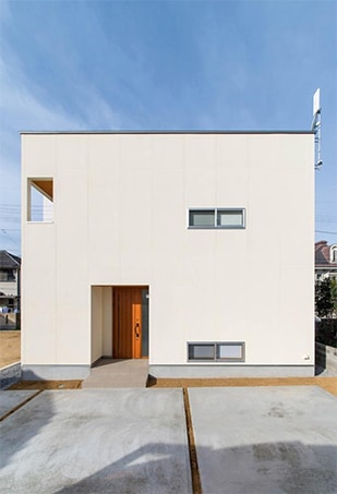 外観デザインの例：シンプルモダン