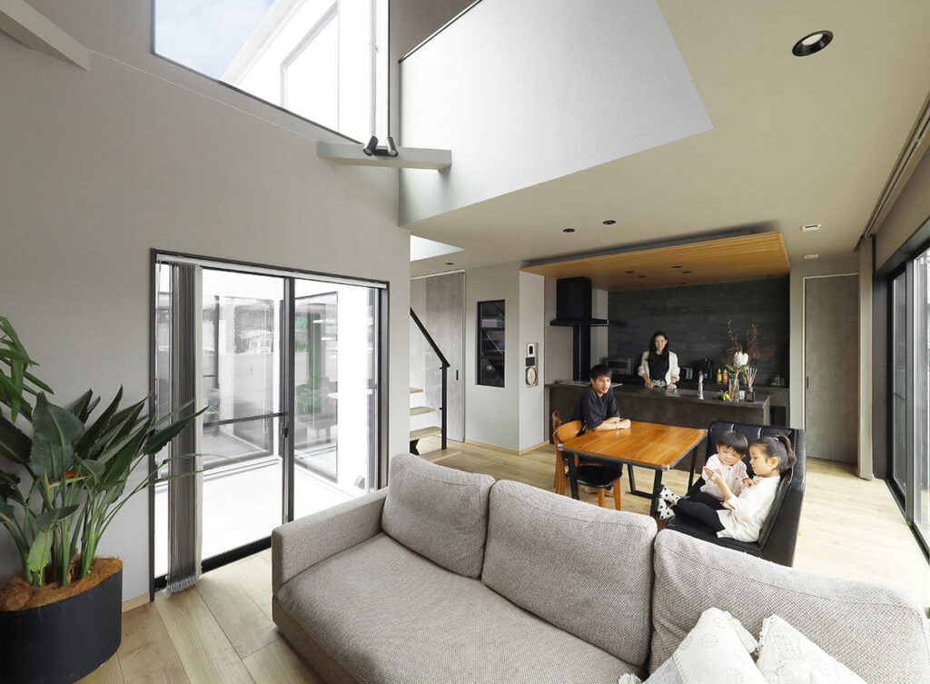 2,000万円台前半！プライバシーを確保しながら中庭から光と風が入ってくる30坪の住まいの例